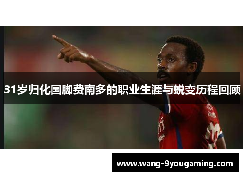 31岁归化国脚费南多的职业生涯与蜕变历程回顾